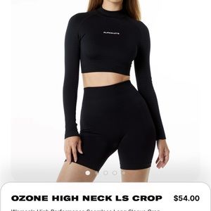 Alphalete long sleeve tank top